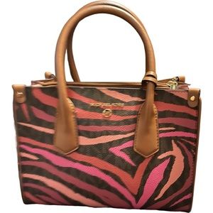 Michael Kors Maple Brown Multi Small Satchel